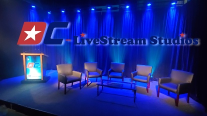 Washington DC Live Streaming Studios for Conventions and Business Meetings wanting to broadcast virtually worldwide.